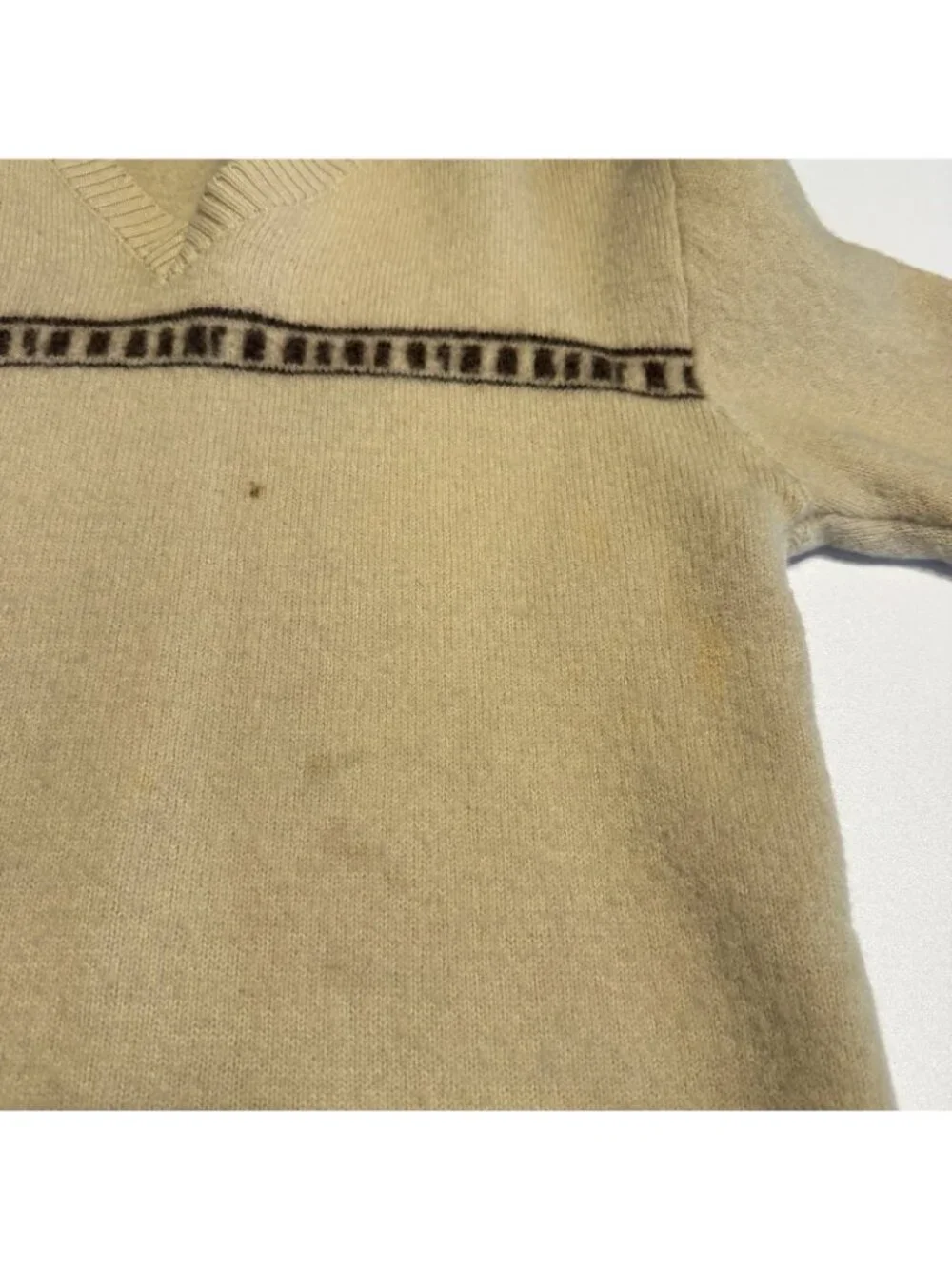 Vintage Burton Snowboards Virgin Wool Sweater Mens Large V Neck